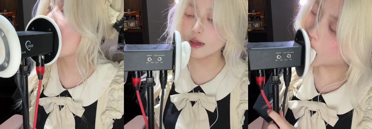 B站ASMR博主椰椰拿铁：女仆系列舔耳助眠视频引热议