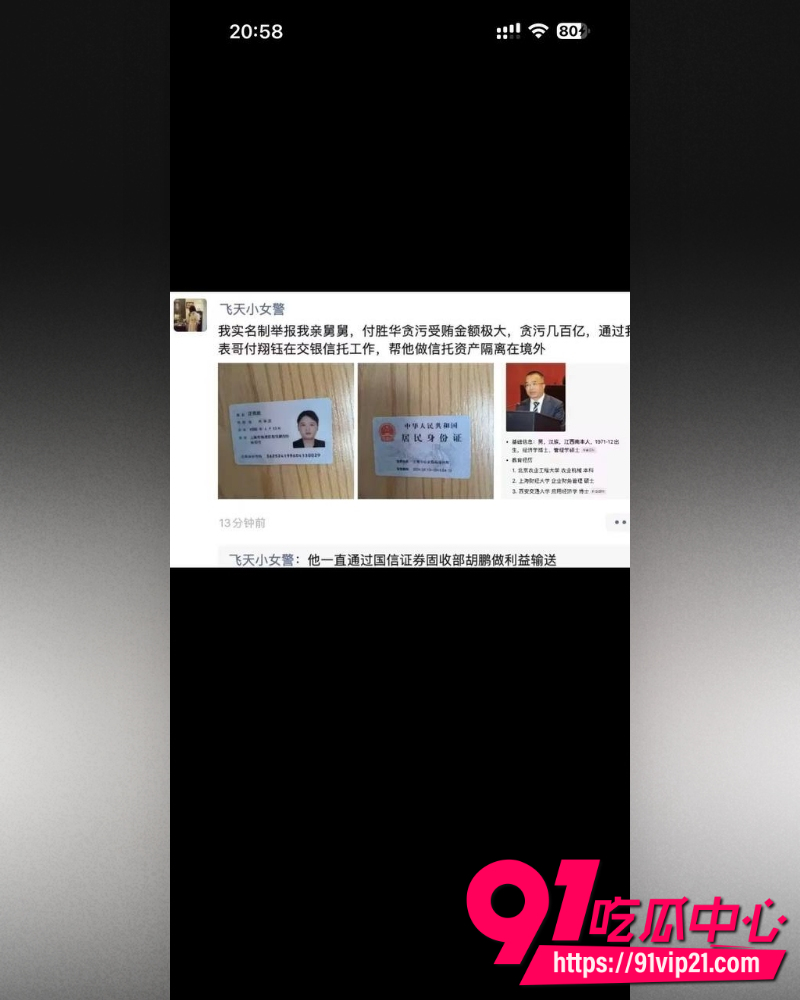 飞天小女警实名举报舅舅付胜华 27 飞天小女警实名举报舅舅付胜华 27